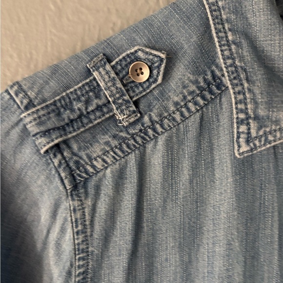 American Eagle Outfitters Blue Button Down Shirt - Picture 11 of 11